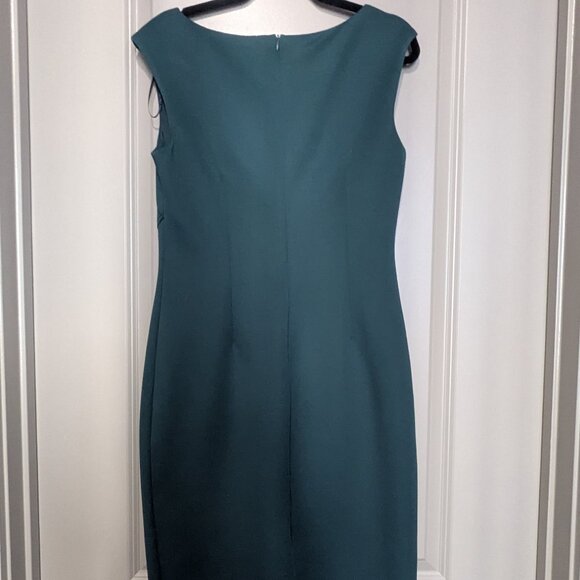 Vince Camuto Bateau Neck Green Dress size 10 - Picture 2 of 3